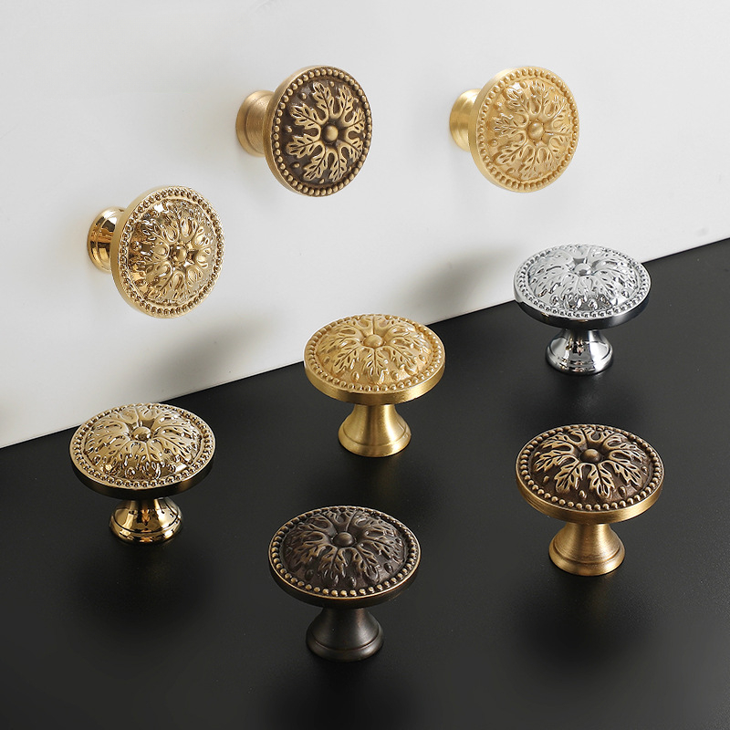 Vintage Furniture Hardware Pulls - 1 pçs puxadores e puxadores de