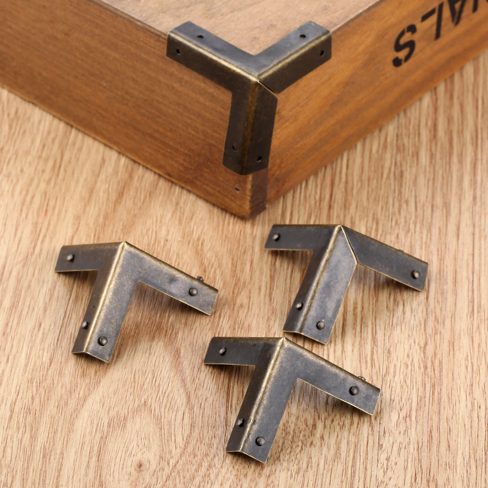 Furniture Hardware Antique - Dreld 4 pçs protetores de canto