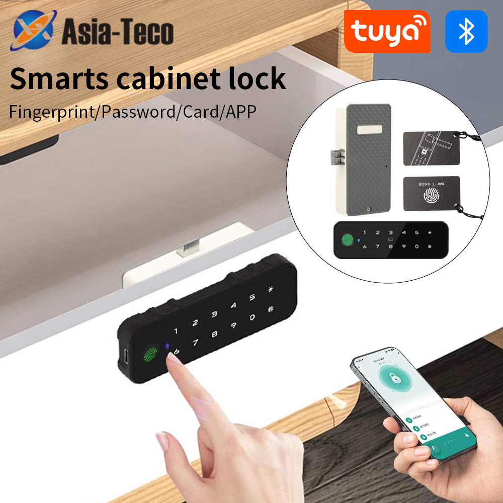 Furniture Hardware Products - Tuya bluetooth inteligente armário de madeira