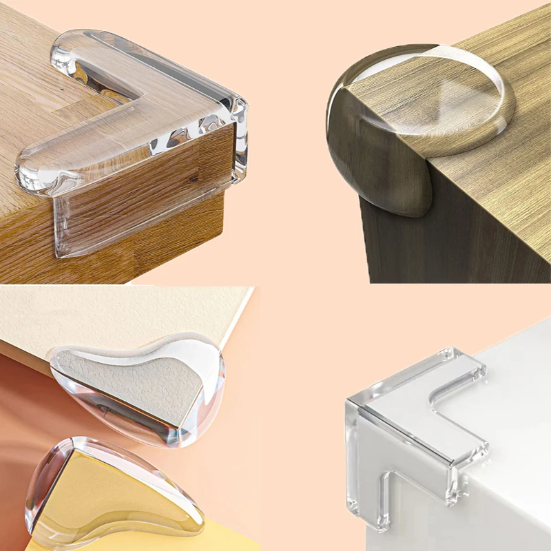 Furniture Hardware Products - 10 Peças Protetores de Canto Transparentes