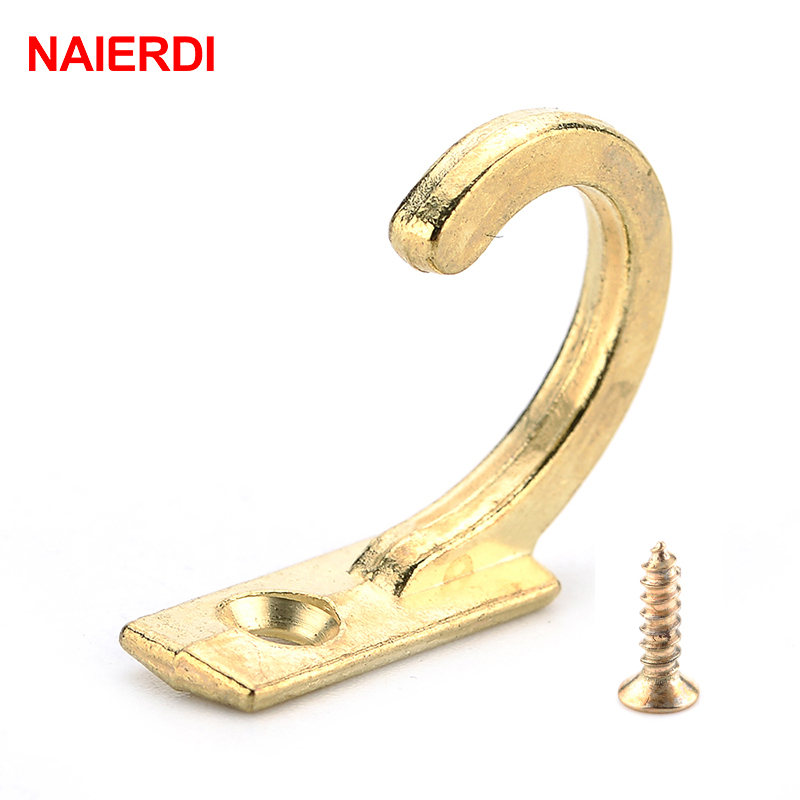 Furniture Hardware Manufacturers - NAIERDI-Pequenos Ganchos Antigos, Cabide De Parede,