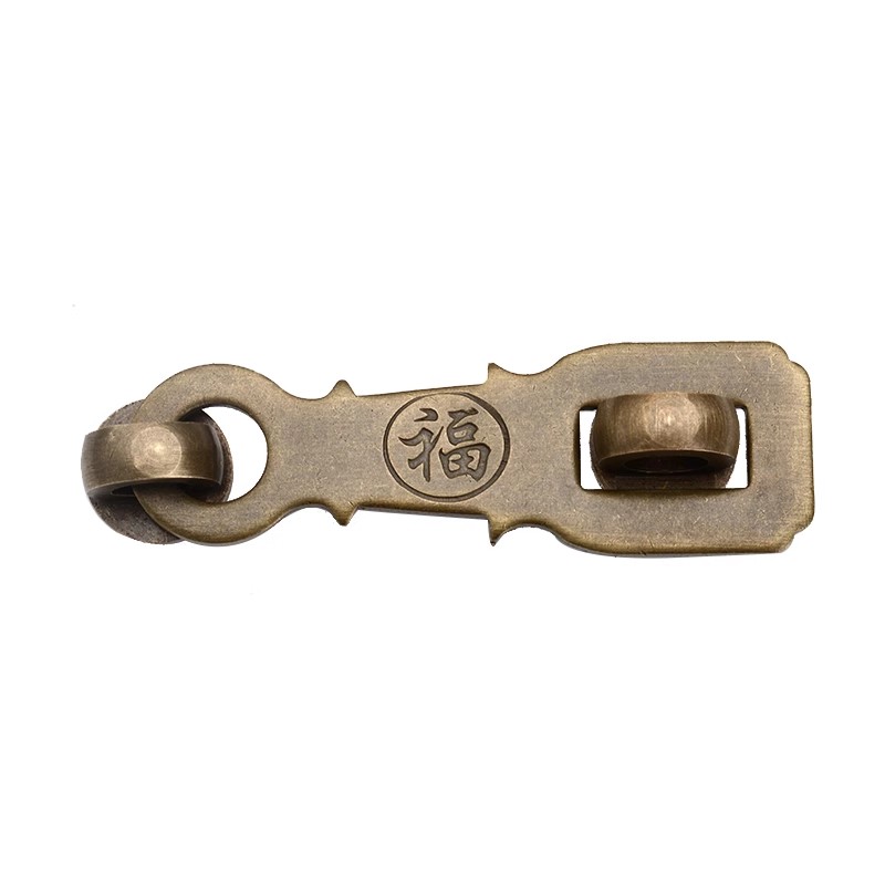 Furniture Hardware Antique - Fu porta de móveis latão ferrolho