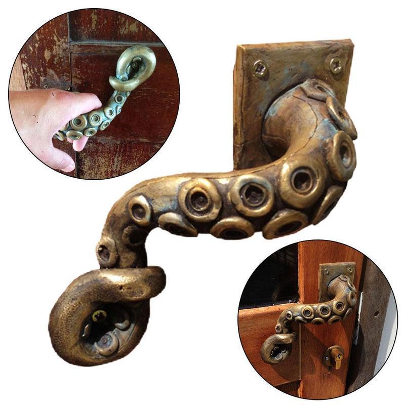 Furniture Hardware Products - Maçaneta de porta polvo vintage, estilo