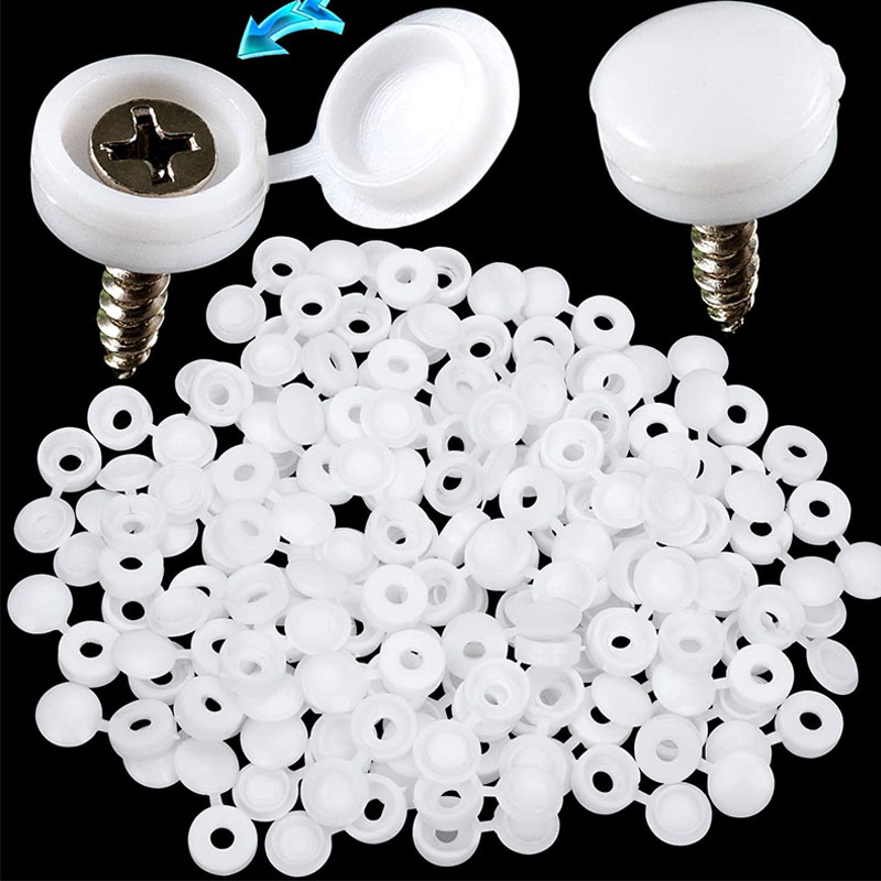 Furniture Hardware Hinges - Tampa de parafuso de plástico com