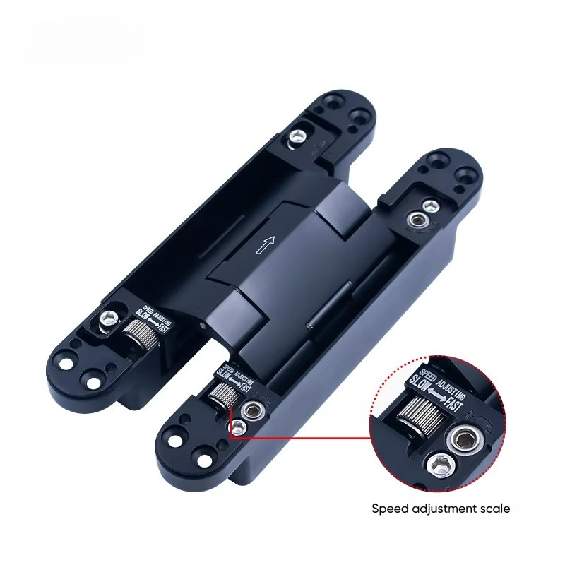 Furniture Hardware Hinges - Dobradiça Oculta Reforçada HBG005 com Fechamento