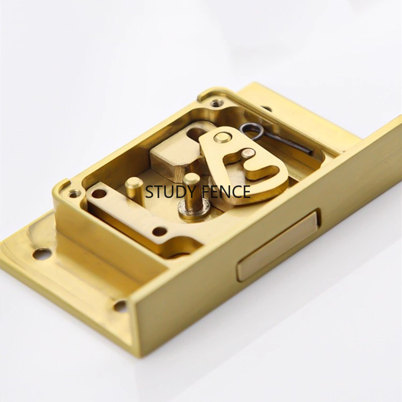 Furniture Hardware Products - Fechadura de gaveta de metal antigo,