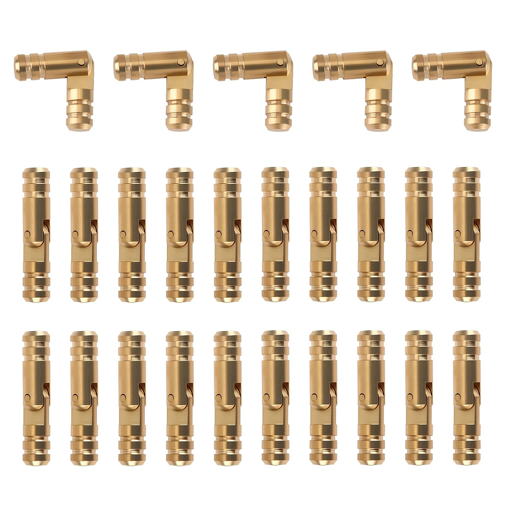 Furniture Hardware Antique - Dobradiças dobráveis de cilindro de latão,