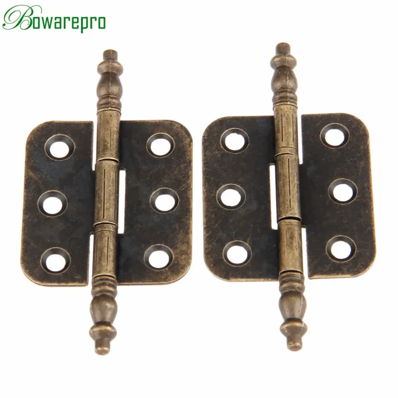 Furniture Hardware Antique - Bowarepro 2 peças 70*35mm dobradiças de
