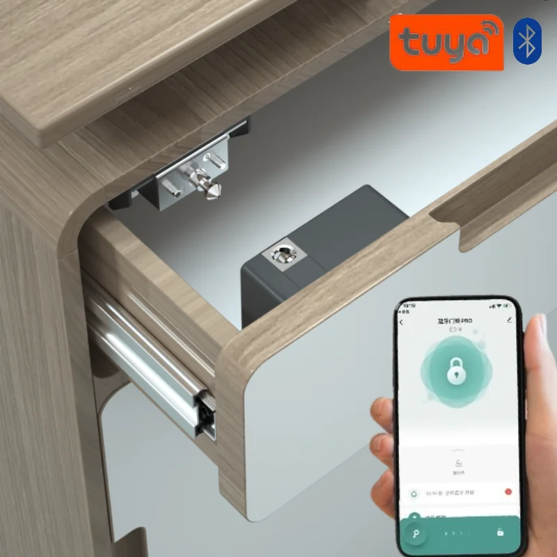 Furniture Hardware Products - Tuya fechadura inteligente para porta de