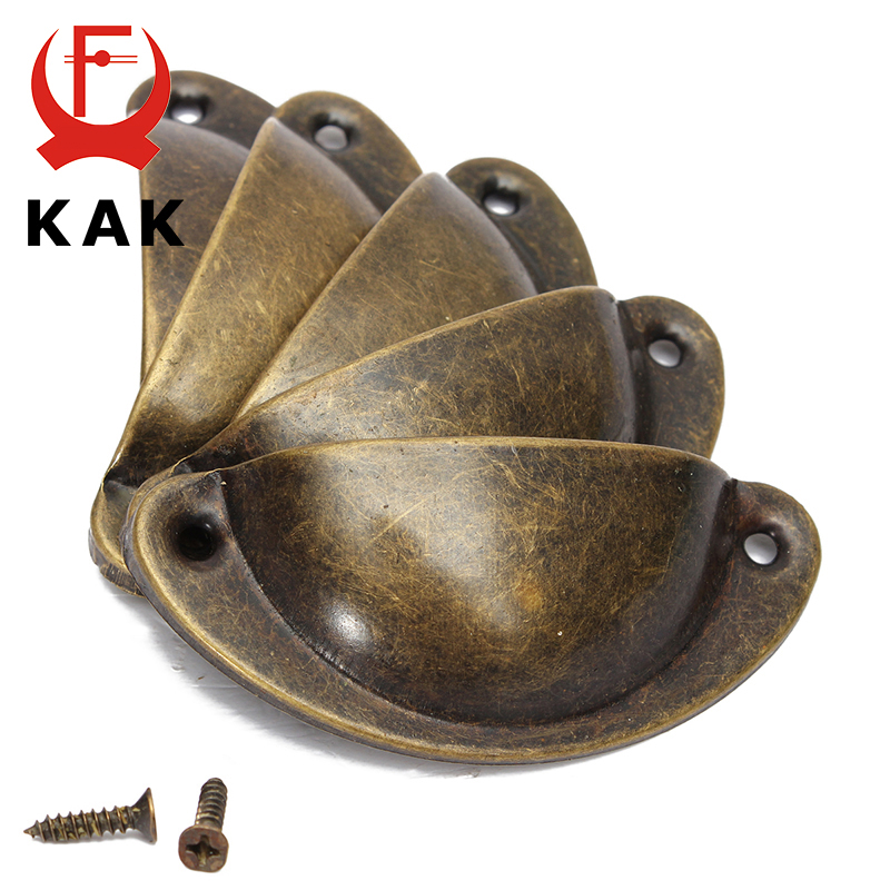 Kak 20 pçs retro metal gaveta  - Vintage Furniture Hardware Pulls avaliação e preço