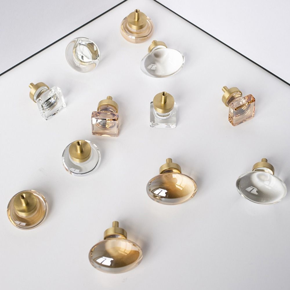 Crystal Glass Furniture Handle - Furniture Hardware Manufacturers avaliação e preço