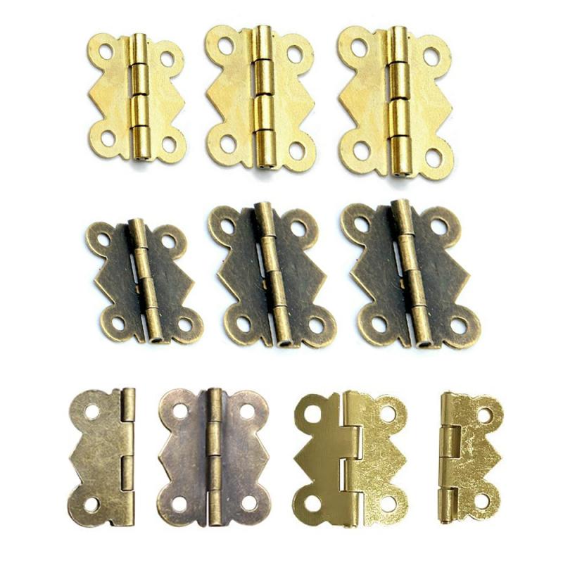 10/20 peças Dobradiça Borbolet - Furniture Hardware Antique avaliação e preço