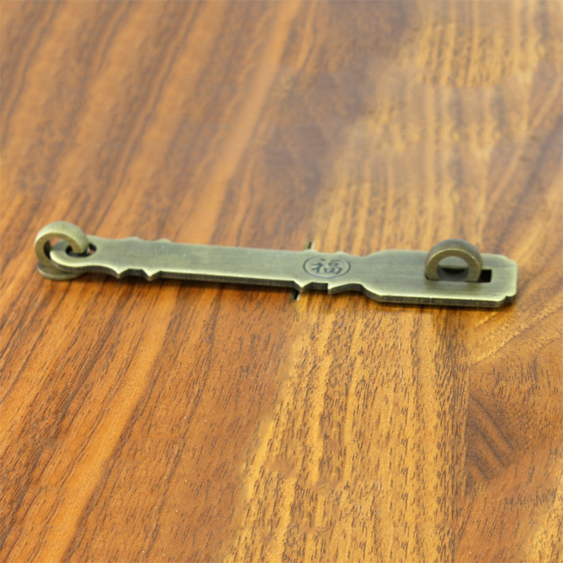 Fu porta de móveis latão ferro - Furniture Hardware Antique avaliação e preço
