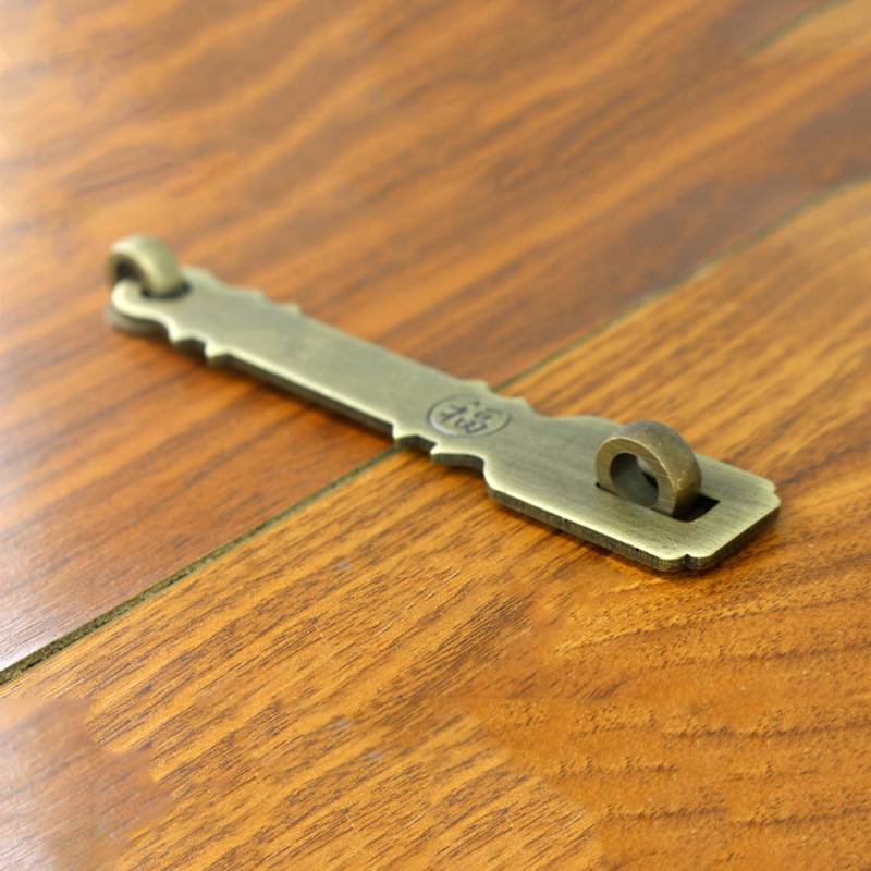 Fu porta de móveis latão ferro - Furniture Hardware Antique avaliação e preço