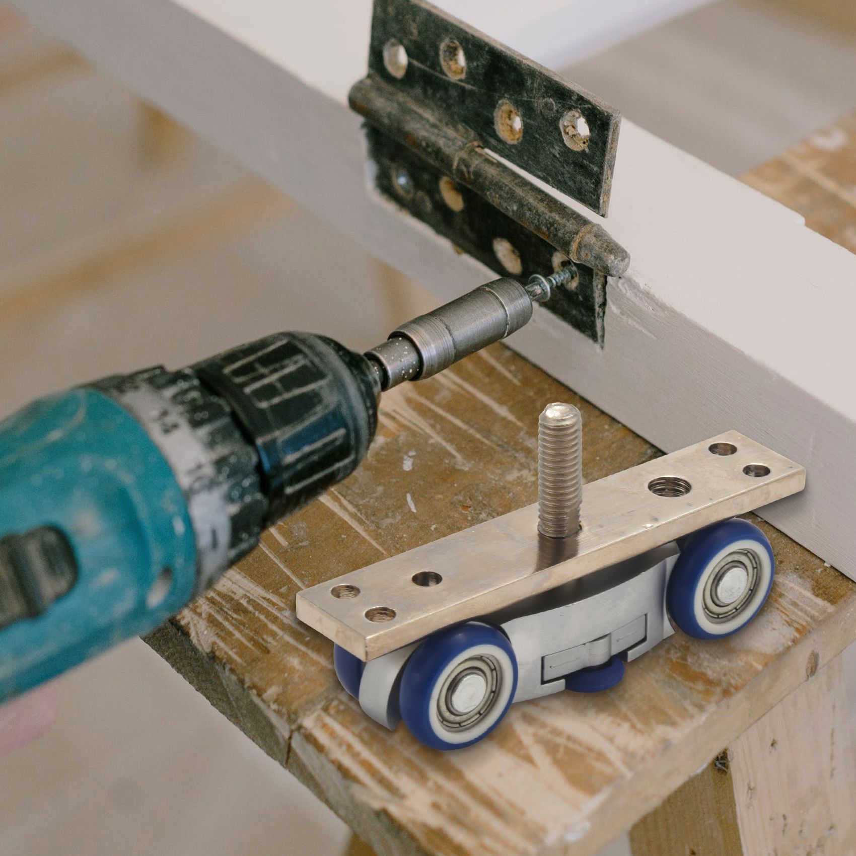 Roldana Leve para Porta de Cel - Furniture Hardware Paint avaliação e preço