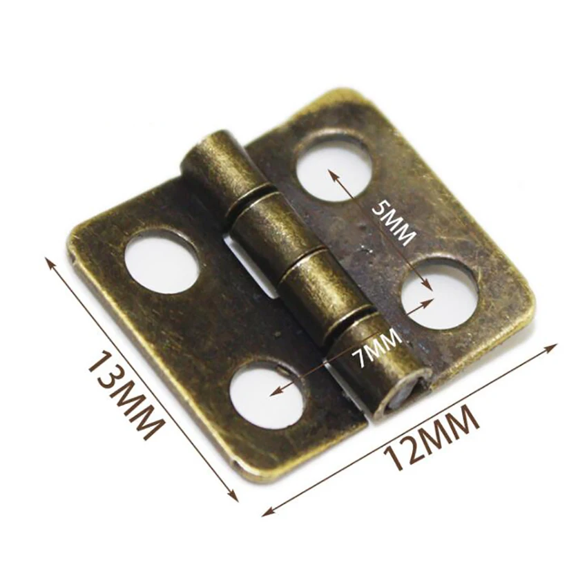 20 pçs/lote dobradiças de ferr - Furniture Rotating Hardware avaliação e preço