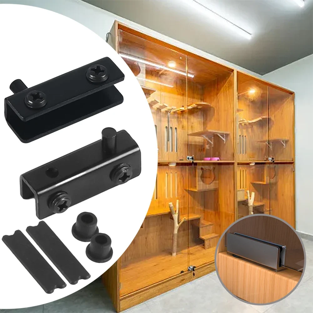 Dobradiça pivô de vidro, 2 peç - Furniture Rotating Hardware avaliação e preço