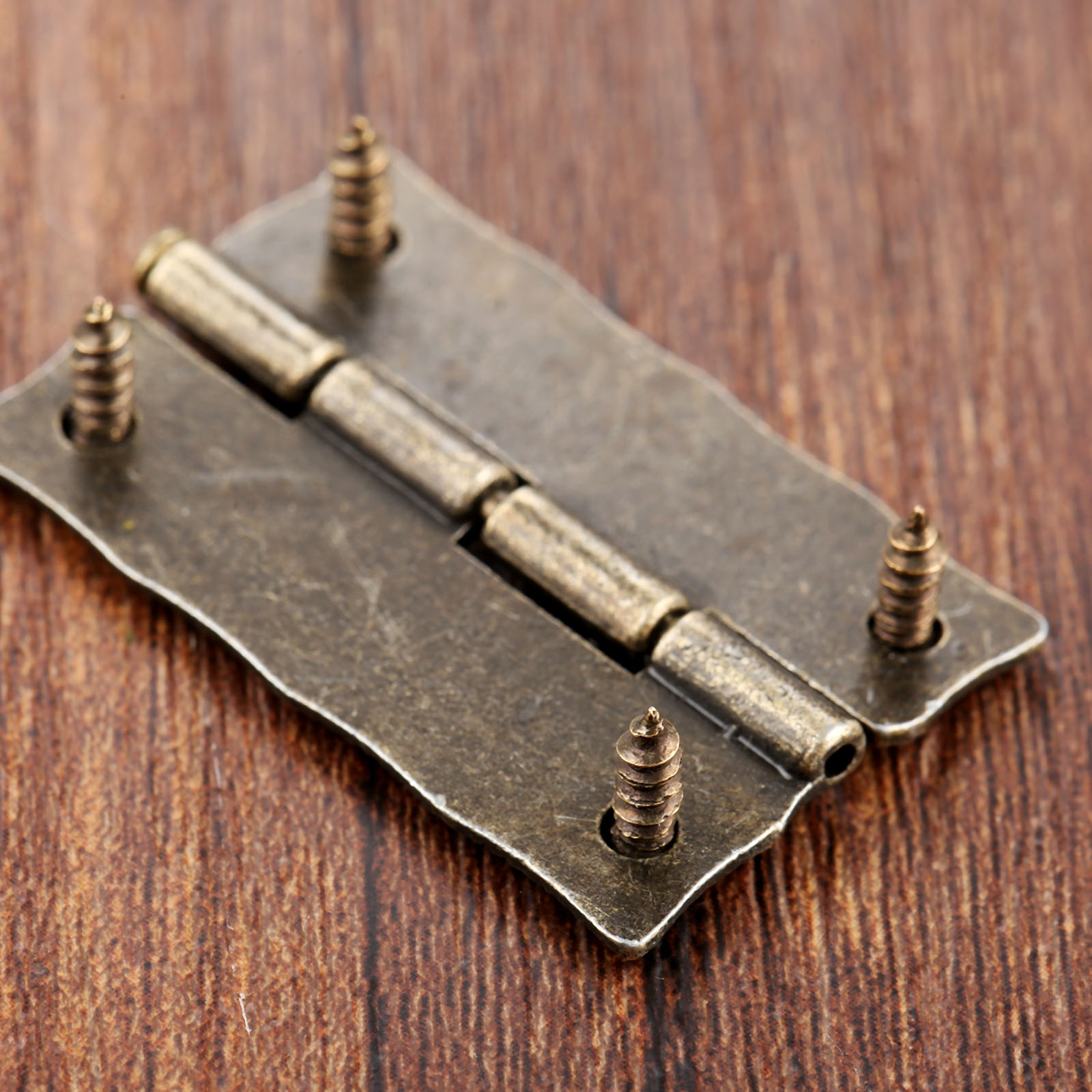 2 peças de bronze antigo dobra - Furniture Hardware Antique avaliação e preço