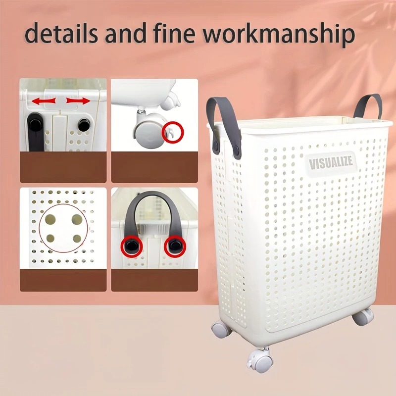 Cesto de roupa suja dobrável c - Furniture Hardware Products avaliação e preço