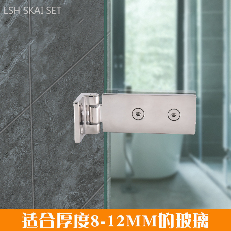 304 aço inoxidável Frameless p - Furniture Hardware Hinges avaliação e preço