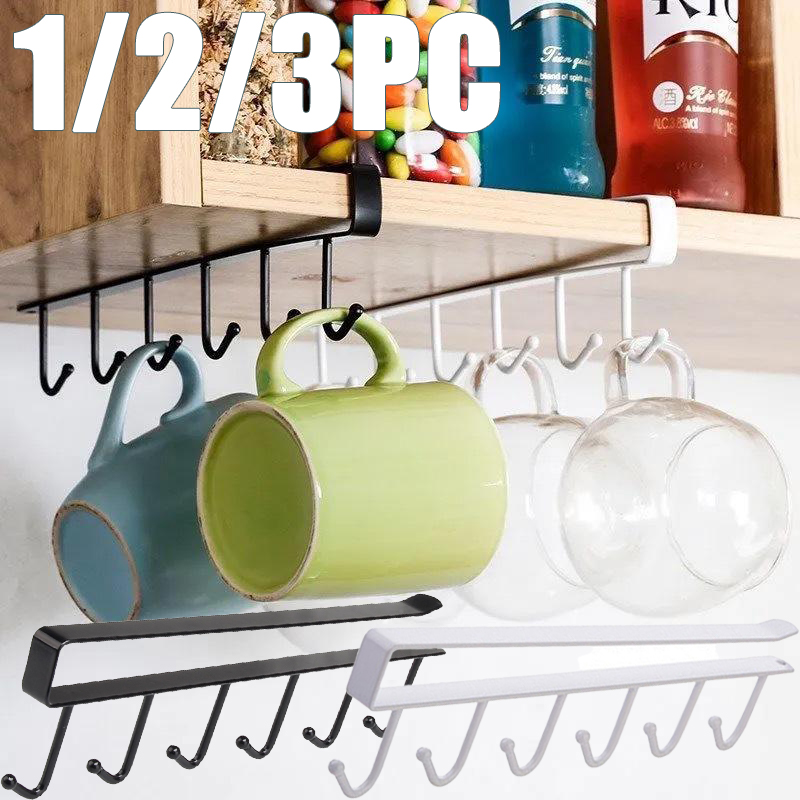 1/2/3pc 6 ganchos rack de arma - Furniture Hardware Accessories avaliação e preço