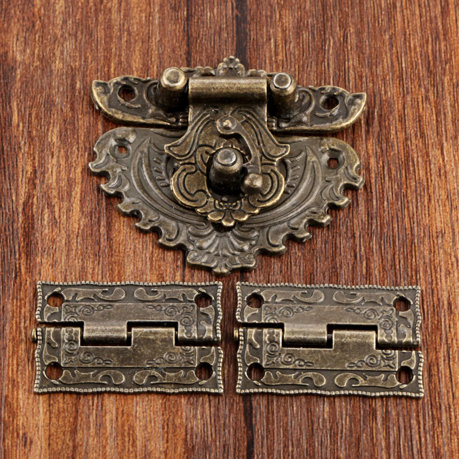 3 pçs/set antigo bronze cadead - Furniture Hardware Antique avaliação e preço