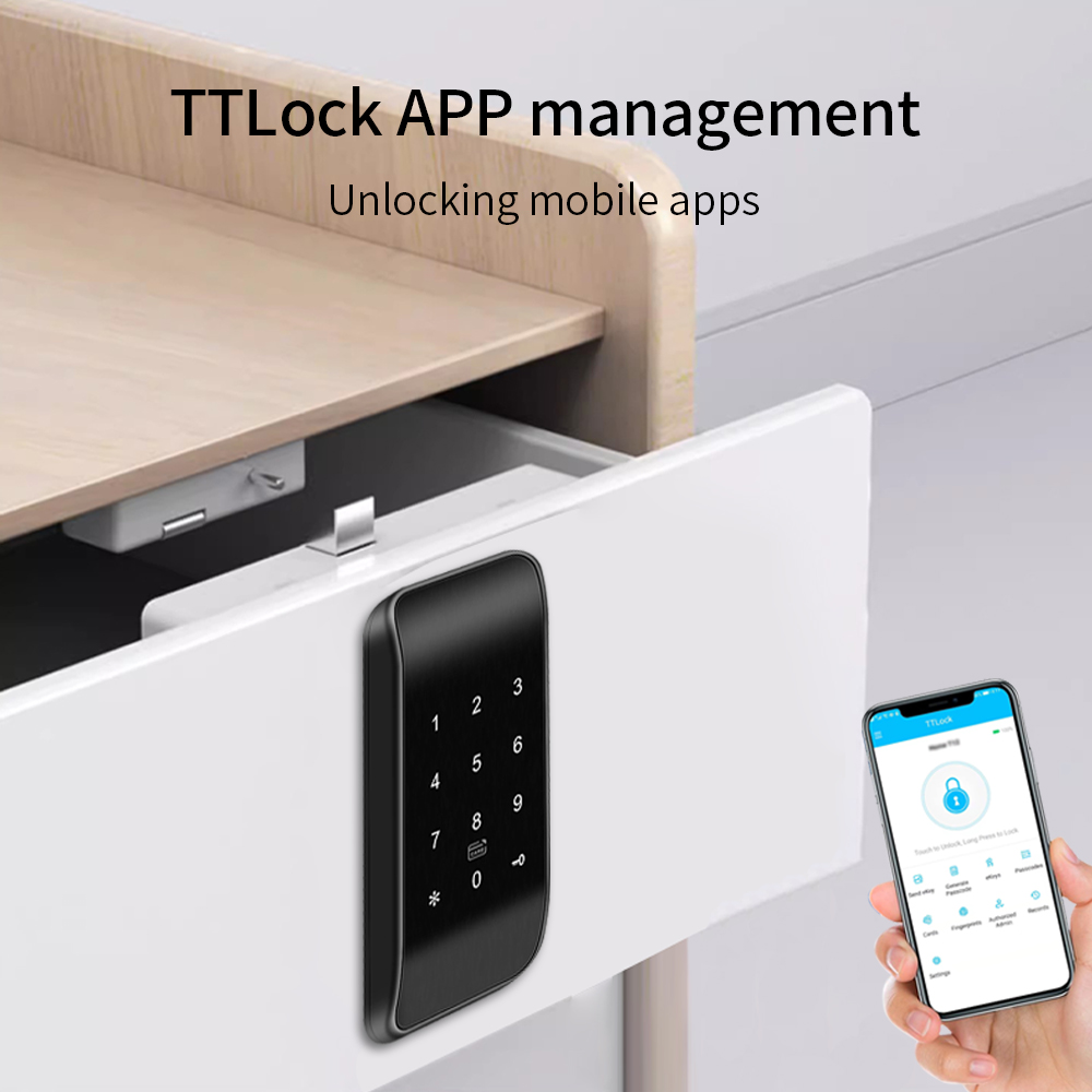 Ttlock 13.56mhz fechadura de g - Furniture Hardware Products avaliação e preço