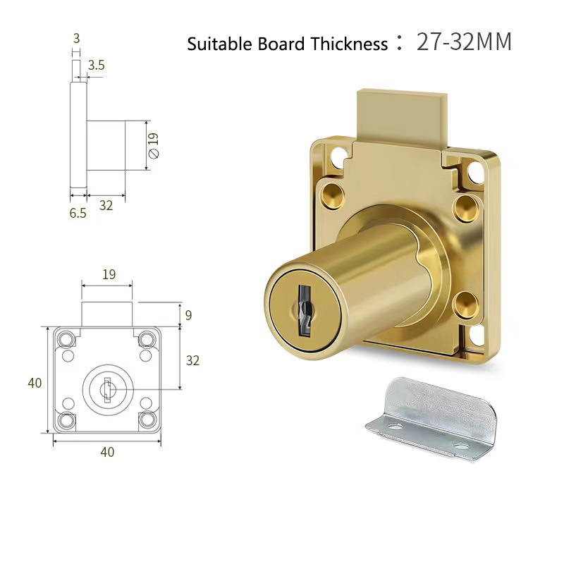 Yutoko fechadura de gaveta de  - Furniture Hardware Products avaliação e preço