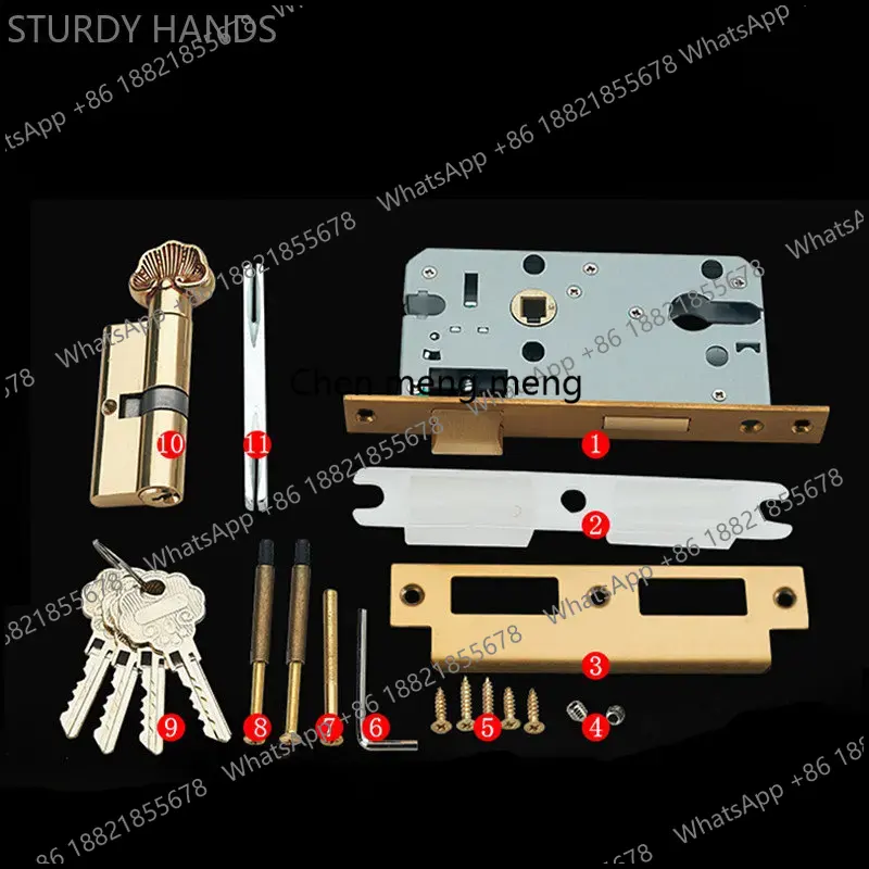 Fechadura de Porta de Cobre Pu - Furniture Grade Hardware avaliação e preço