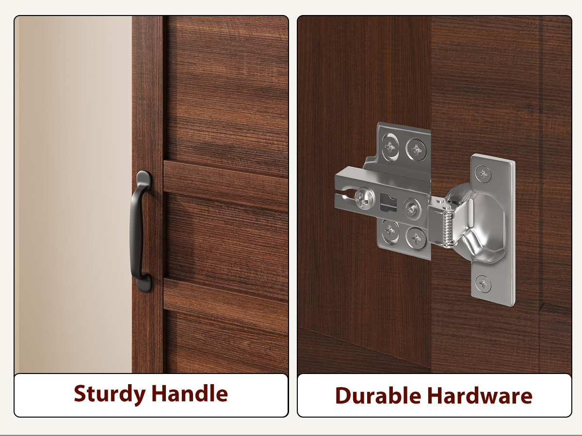 Guarda-Roupa de Madeira – 183  - Furniture Hardware Hinges avaliação e preço