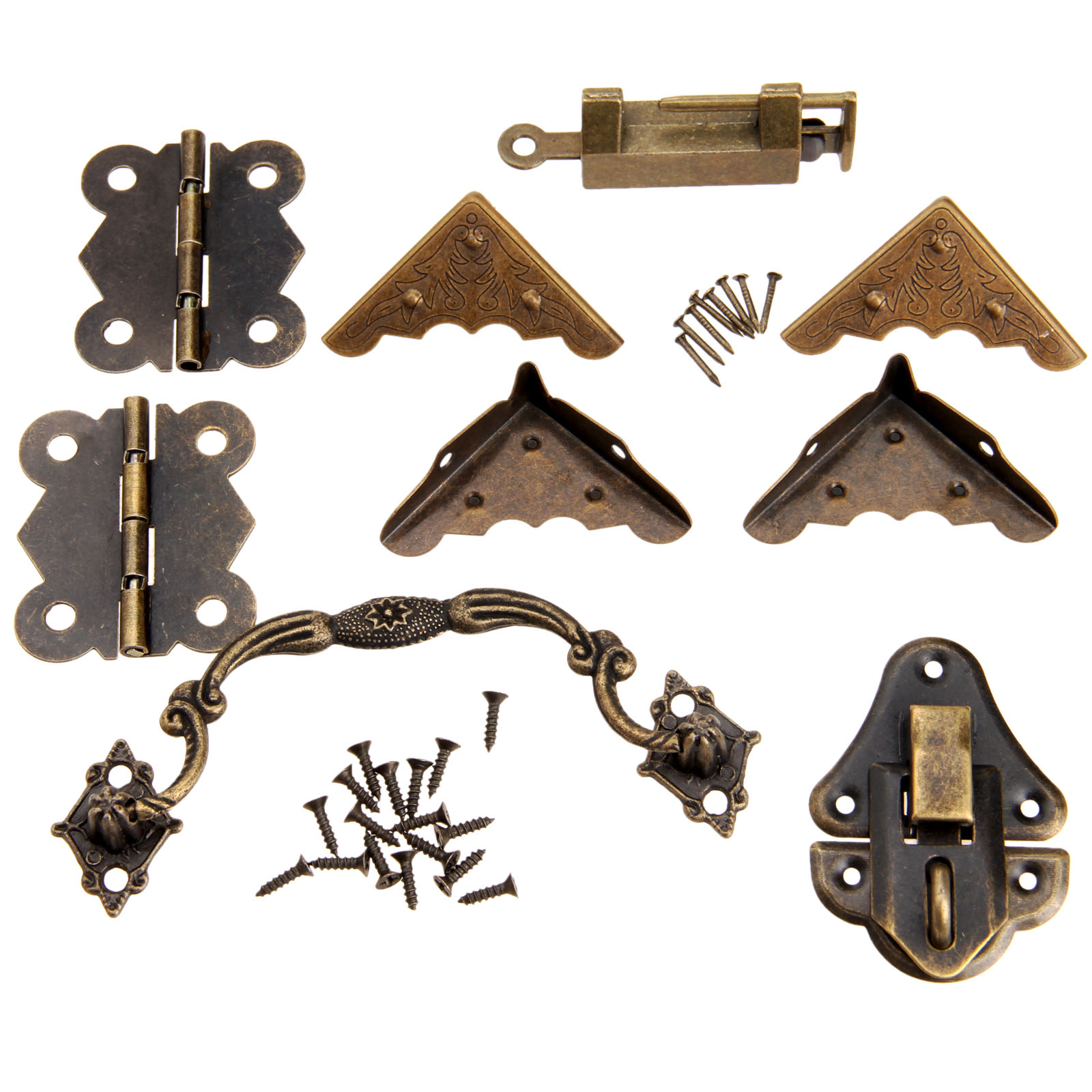 9 pçs/pçs/set acessórios para  - Furniture Hardware Antique avaliação e preço