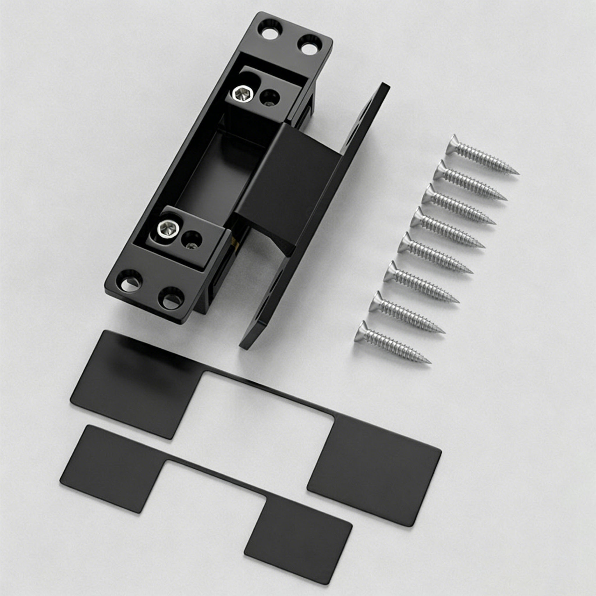 1 Peça Dobradiças Pretas Invis - Furniture Hardware Hinges avaliação e preço