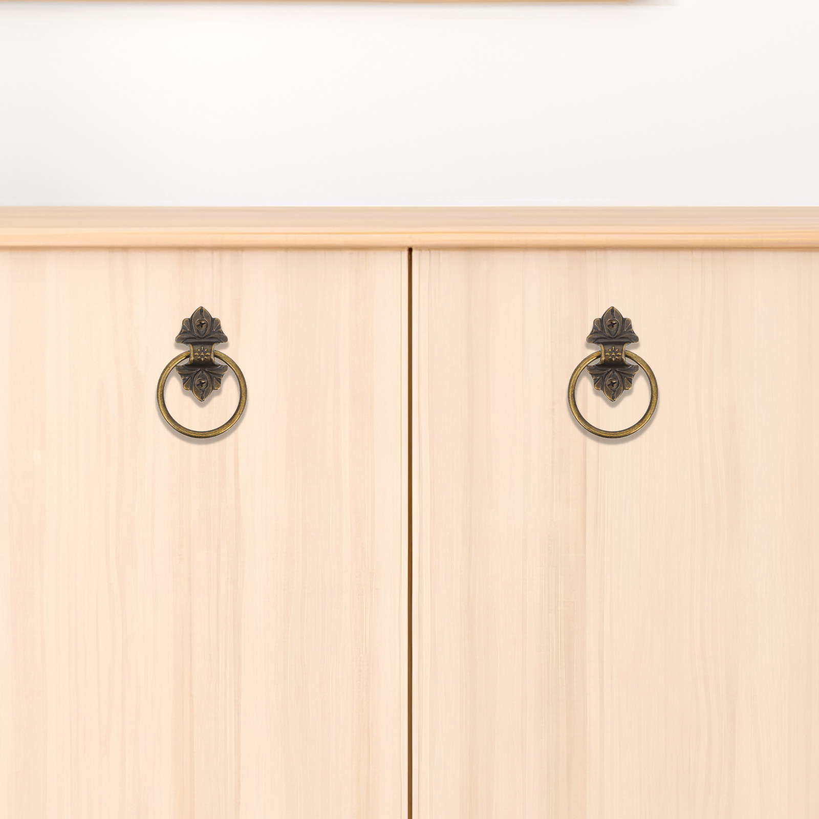 2 Peças de Puxadores de Armári - Vintage Furniture Hardware Pulls avaliação e preço