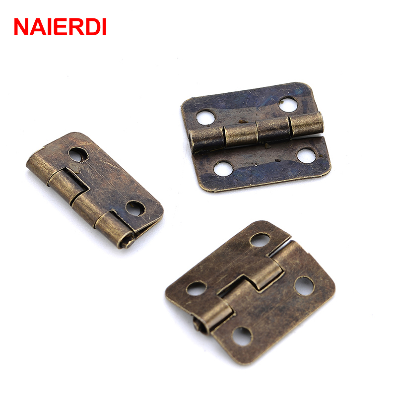 Naierdi mini dobradiças de bro - Furniture Hardware Antique avaliação e preço