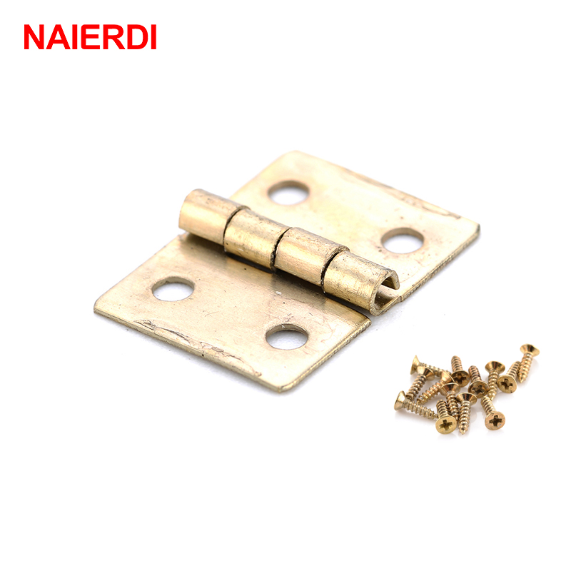 Naierdi mini dobradiças de bro - Furniture Hardware Antique avaliação e preço
