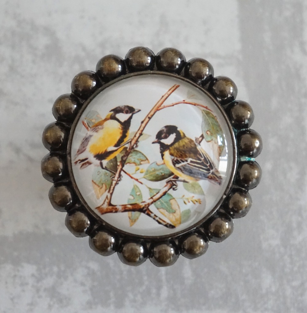 Two Birds--Puxadores de Gaveta - Vintage Furniture Hardware Pulls avaliação e preço
