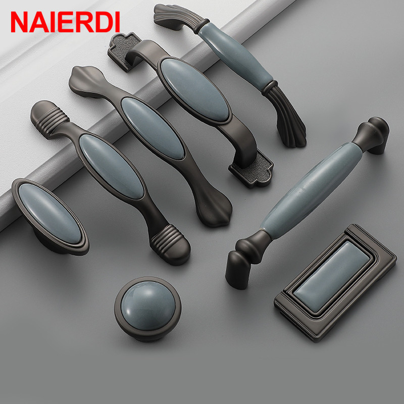 Naierdi puxadores de armário d - Vintage Furniture Hardware Pulls avaliação e preço
